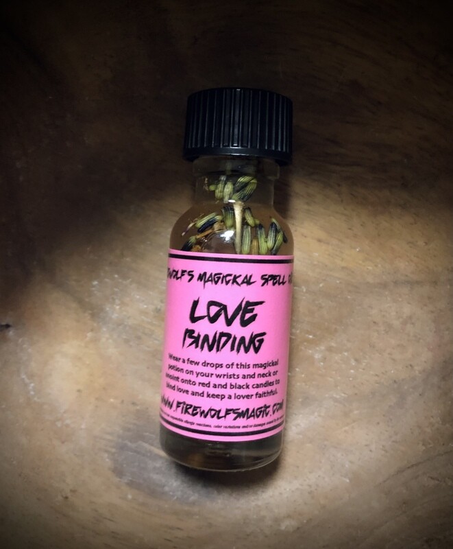 LOVE BINDING MAGICK Ritual Oil