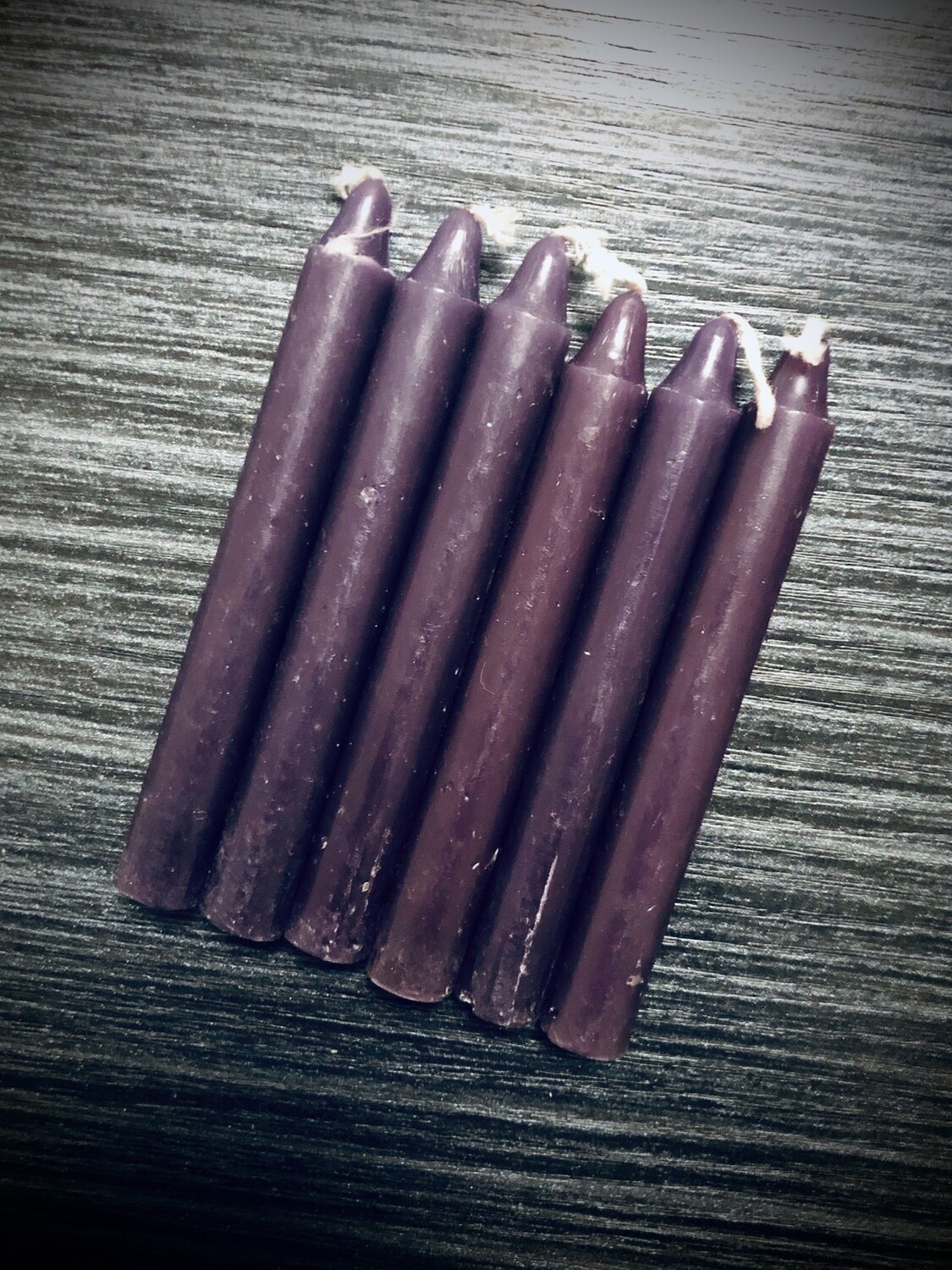 CHIME CANDLES (Purple 4")