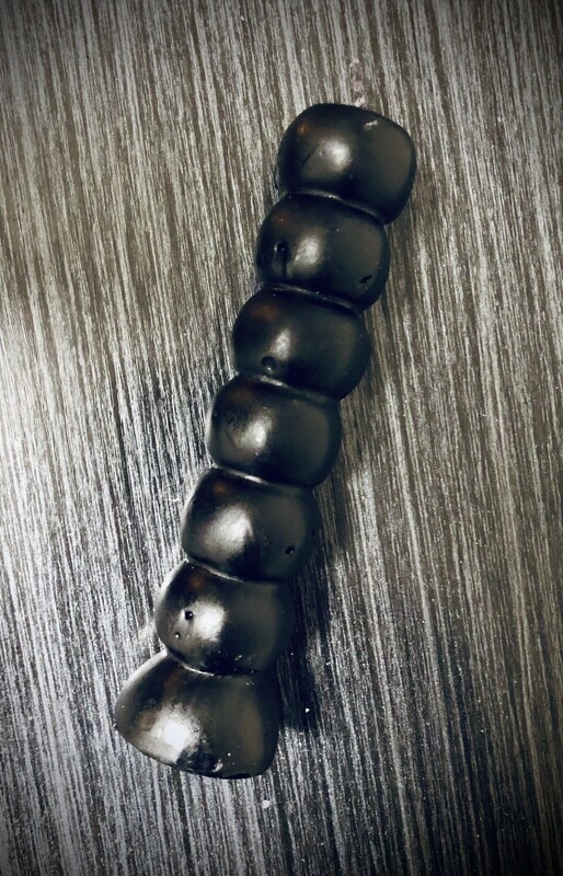 7 KNOB WISHING Candle (Black)