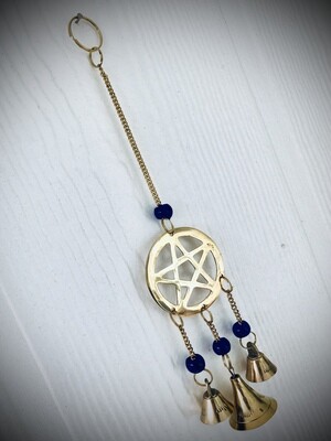 WIND CHIME (Brass Pentacle)