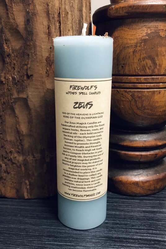 ZEUS MAGICK Pillar Candle