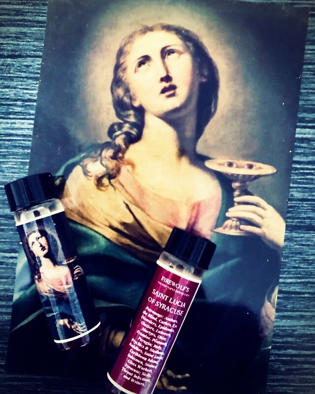 SAINT LUCIA OF SYRACUSE – Sacred Saint Ritual Oil