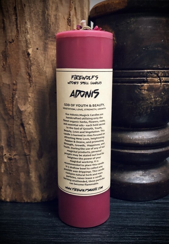 ADONIS MAGICK Pillar Candle