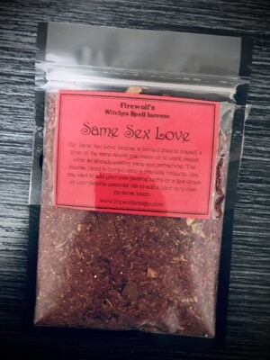 SAME SEX LOVE Witches' Ritual Incense
