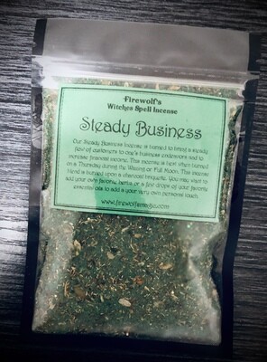 STEADY BUSINESS Witches' Ritual Incense