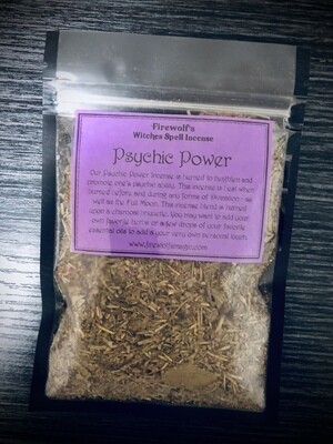 PSYCHIC POWER Witches' Ritual Incense