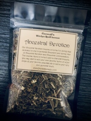 ANCESTRAL DEVOTION Witches’ Ritual Incense