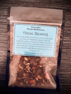 HOUSE BLESSING Witches' Ritual Incense