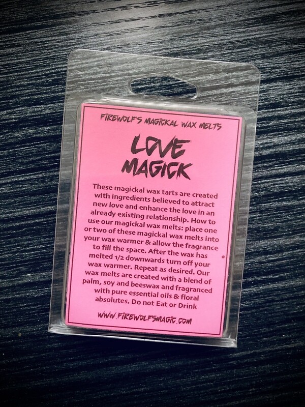 LOVE MAGICK Magickal Wax Melts