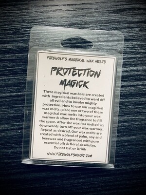 PROTECTION MAGICK Magickal Wax Melts