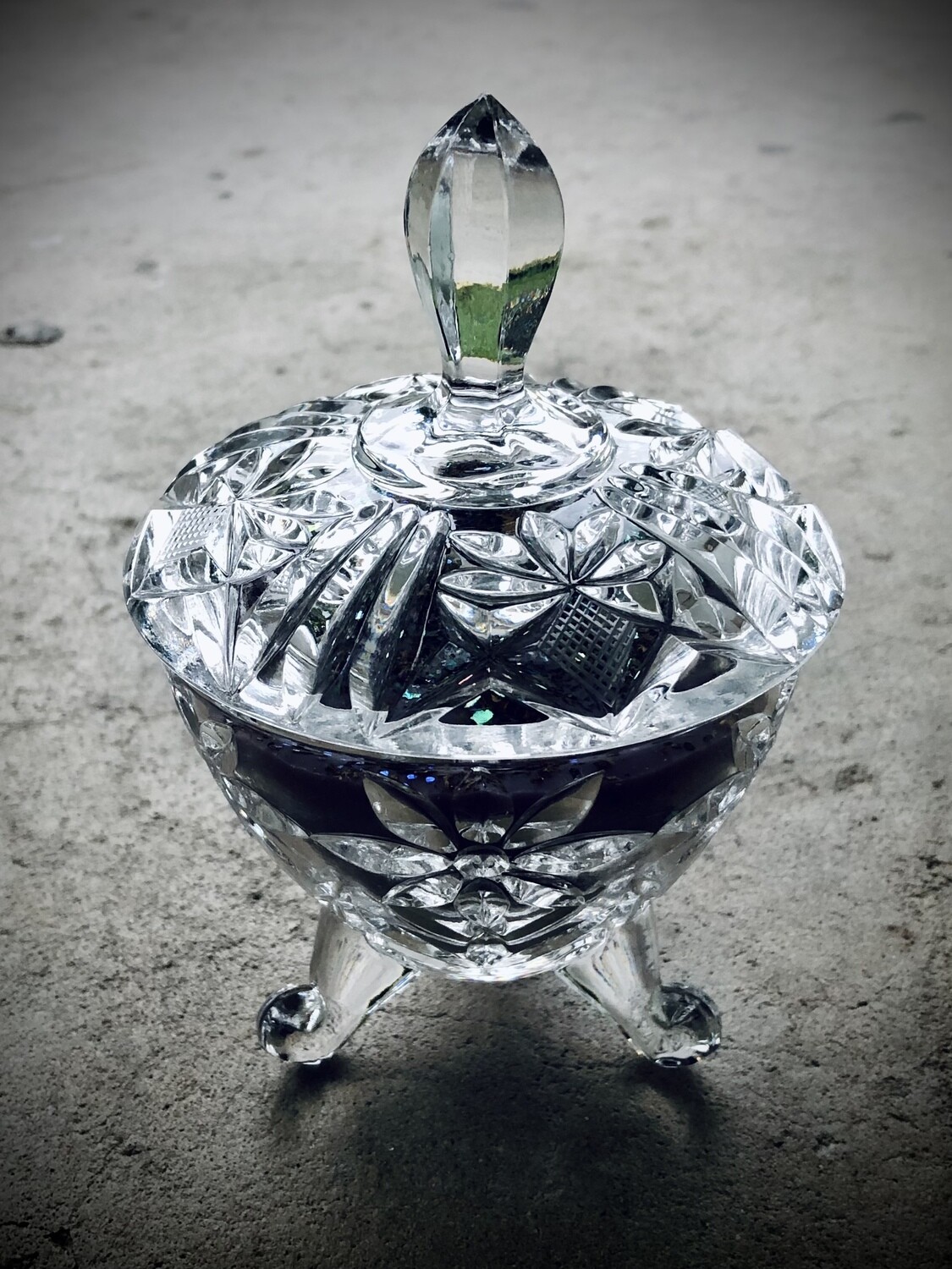 DARK MOON MAGICK - Vintage Glass Candle