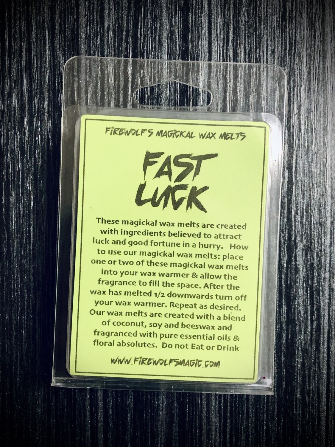 FAST LUCK Magickal Wax Melts