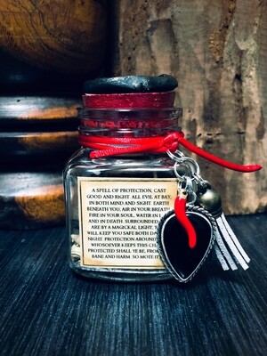 PROTECTION MAGICK Witches' Spell Bottle