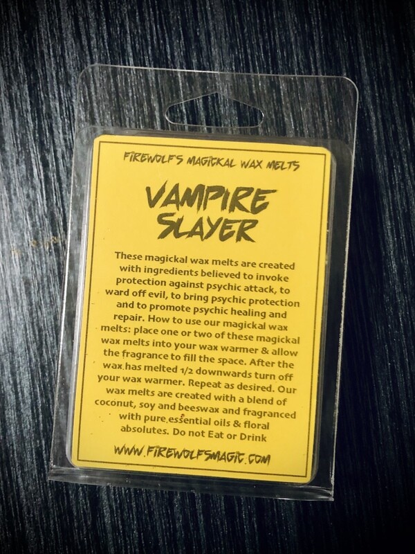 VAMPIRE SLAYER Magickal Wax Melts