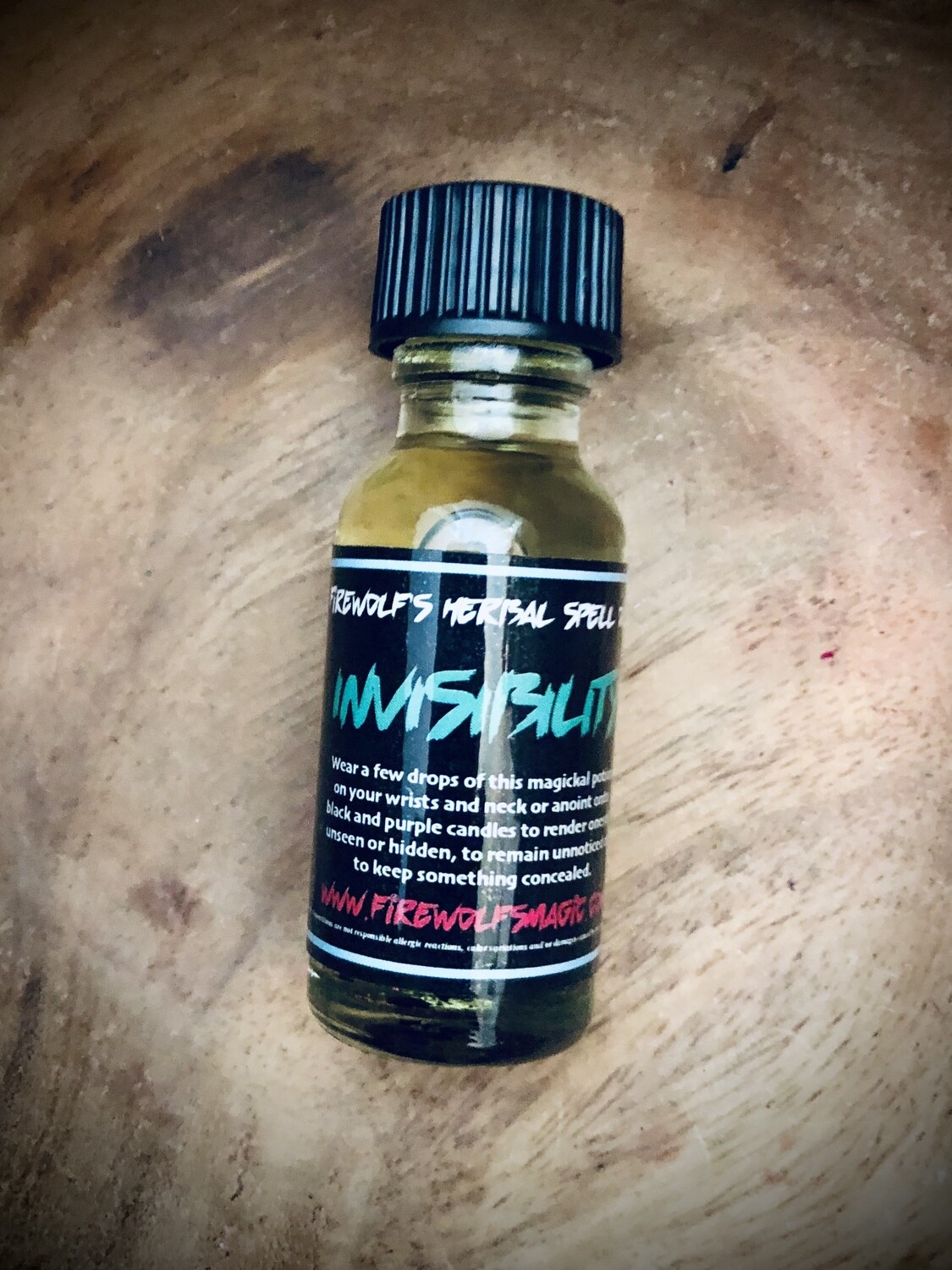 INVISIBILITY MAGICK Ritual Oil