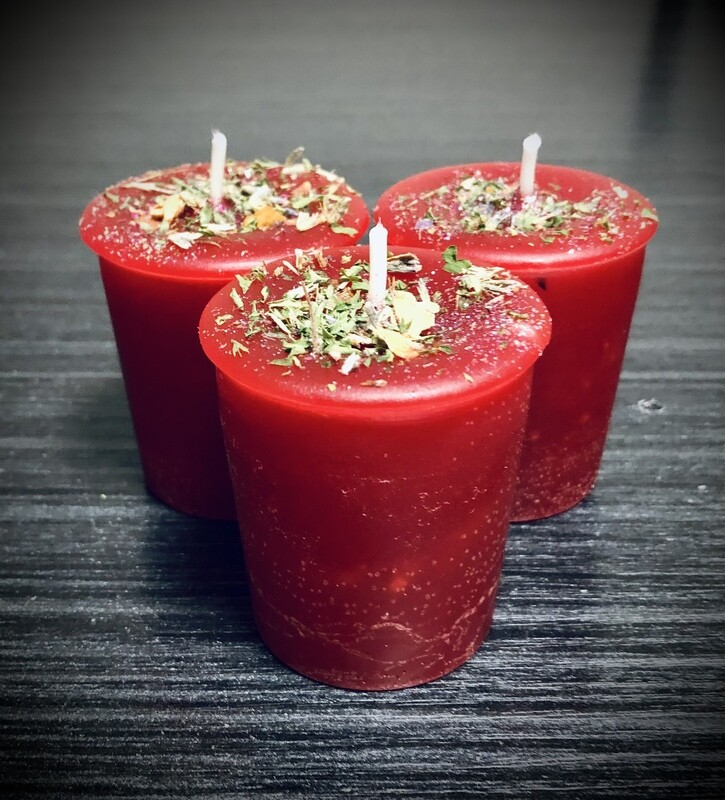ARADIA GODDESS MAGICK Votive Candles (Set of 3)