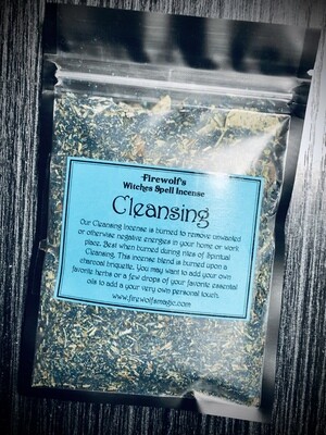 CLEANSING Witches' Ritual Incense
