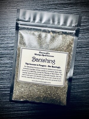 BANISHING Witches' Ritual Incense