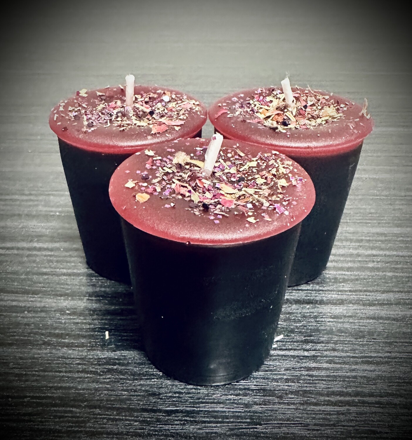 DARK MOON Votive Candles (Set of 3)