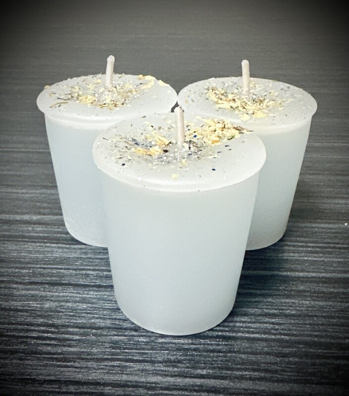 FULL MOON Votive Candles (Set of 3)