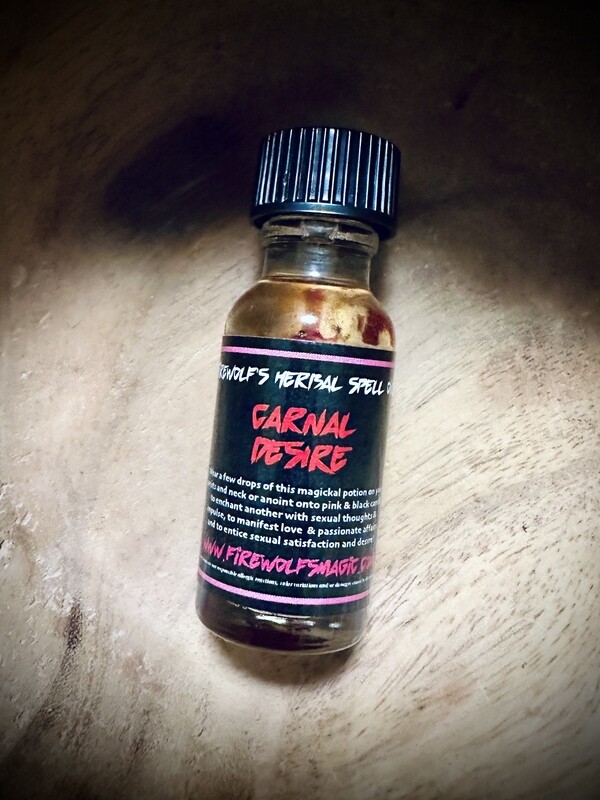 CARNAL DESIRE MAGICK Ritual Oil