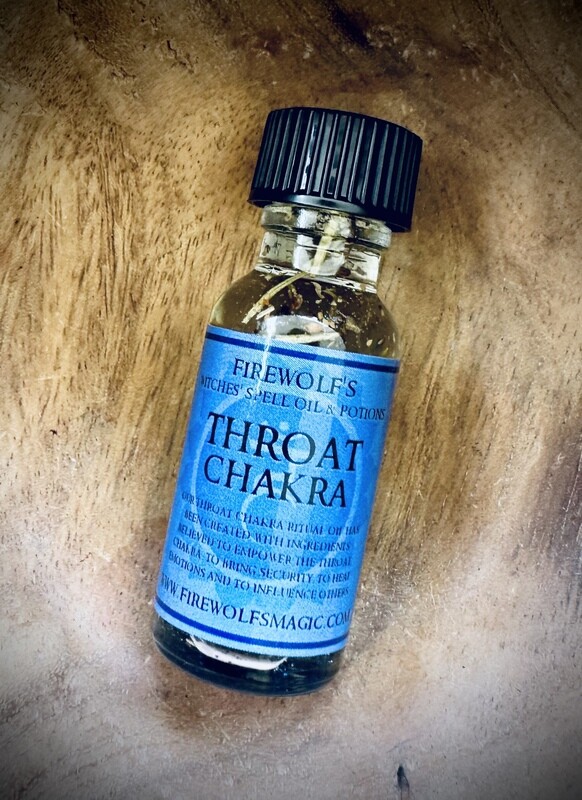 THROAT CHAKRA Ritual Oil