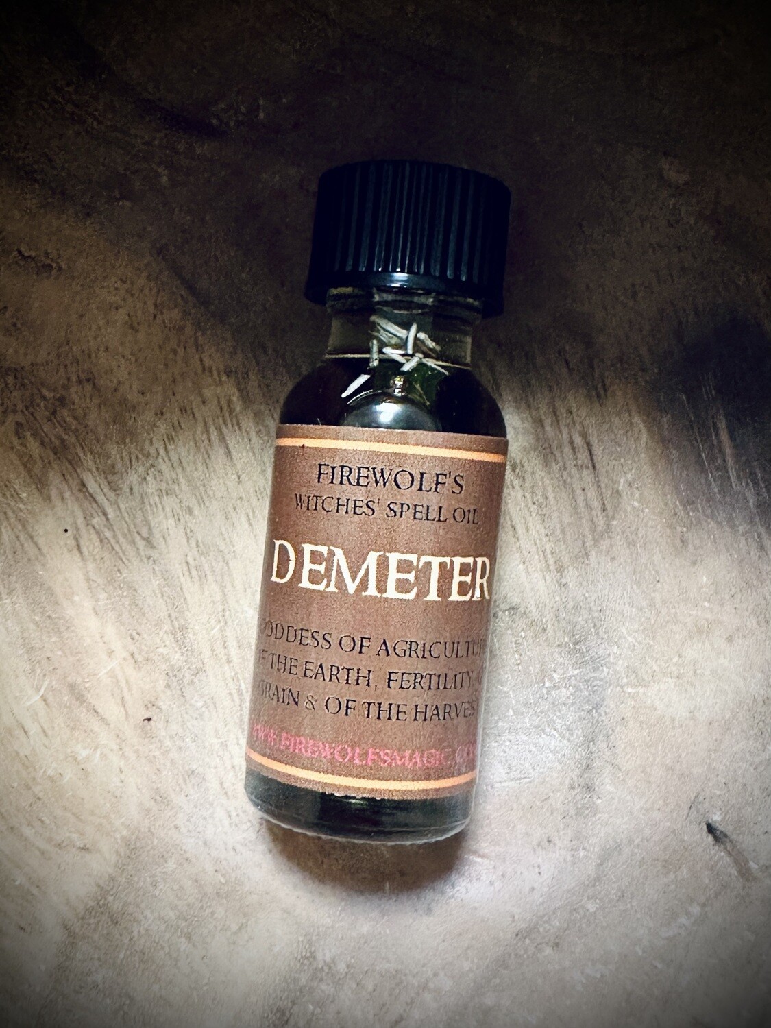 DEMETER - Goddess of the Earth Ritual Oil