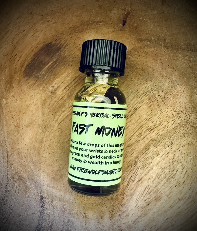 FAST MONEY Ritual Oil