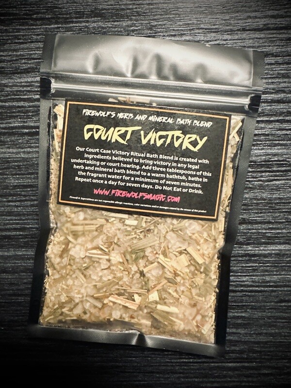 COURT CASE VICTORY Ritual Bath Blend