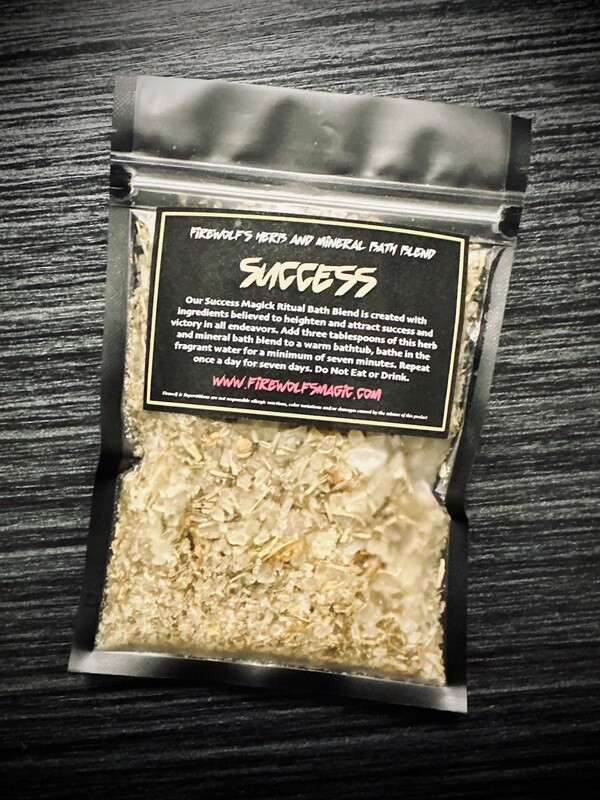 SUCCESS MAGICK Ritual Bath Blend