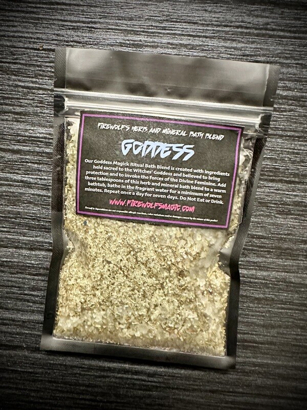 WITCHES GODDESS Ritual Bath Blend
