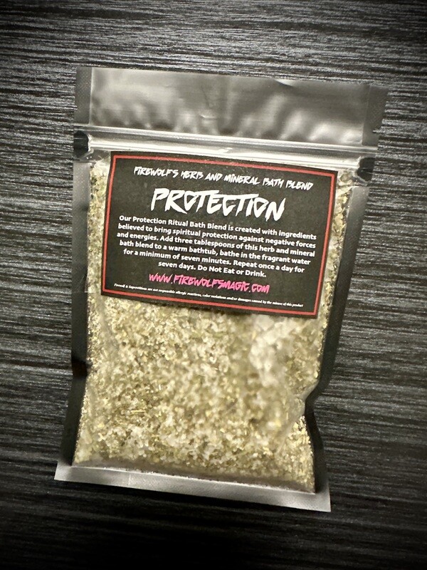 PROTECTION MAGICK Ritual Bath Blend