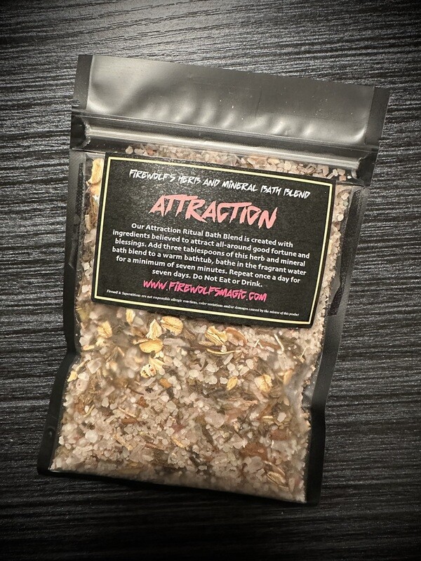 ATTRACTION MAGICK Ritual Bath Blend