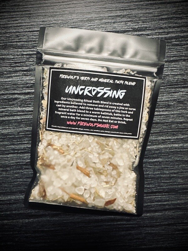 UNCROSSING MAGICK Ritual Bath Blend