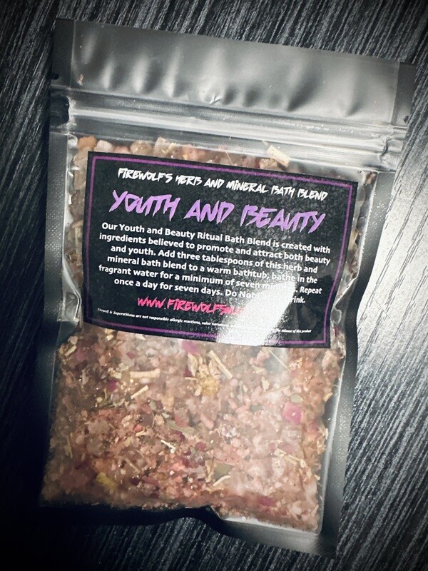 YOUTH & BEAUTY MAGICK Ritual Bath Blend