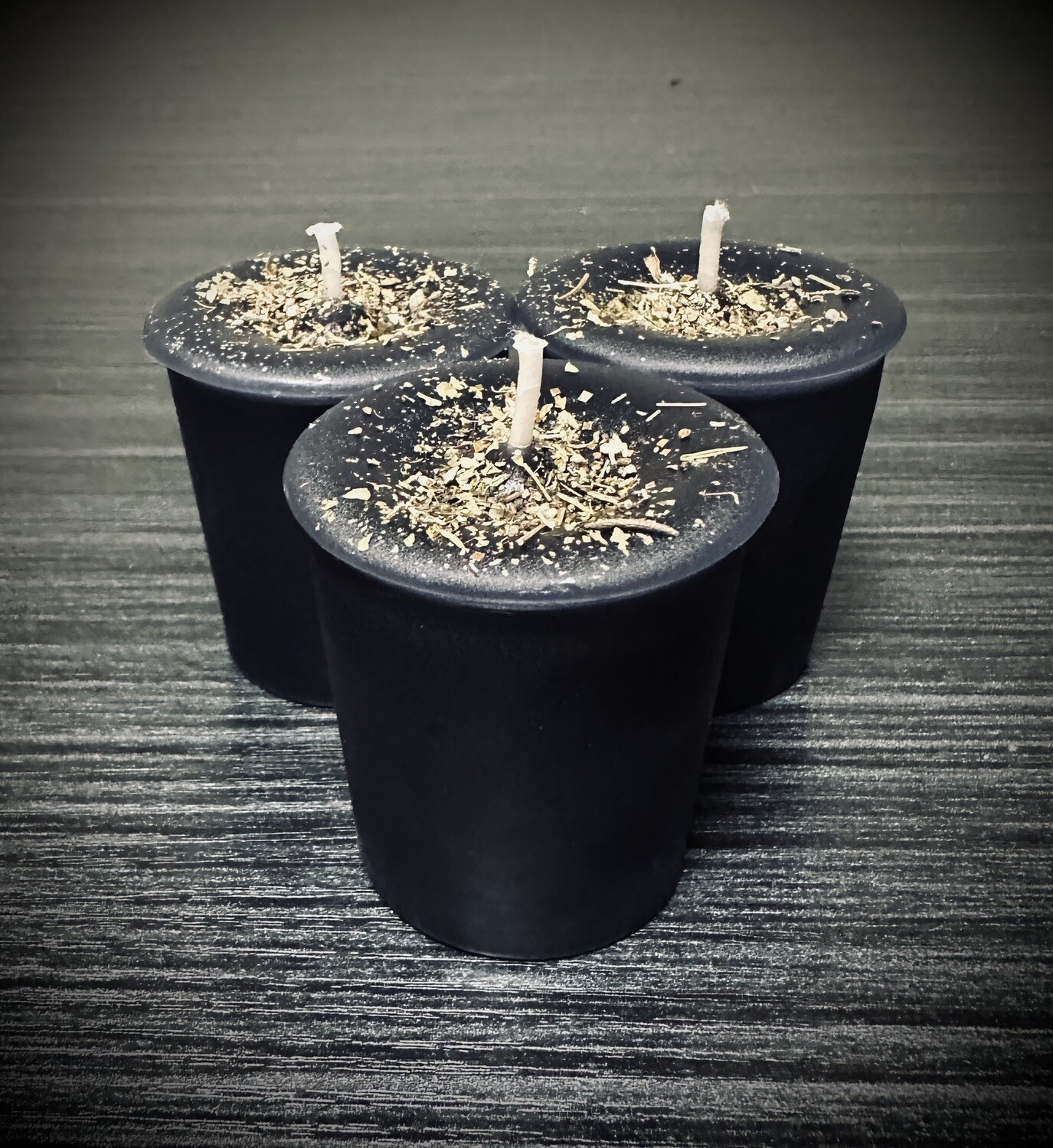 BANISHING MAGICK Votive Candles (Set of 3)
