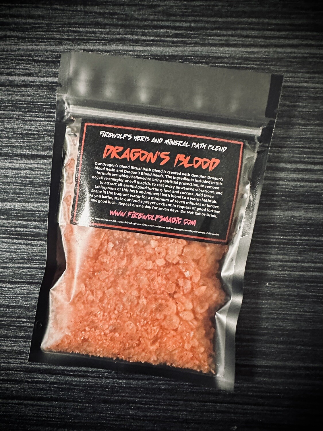 DRAGON'S BLOOD Ritual Bath Blend