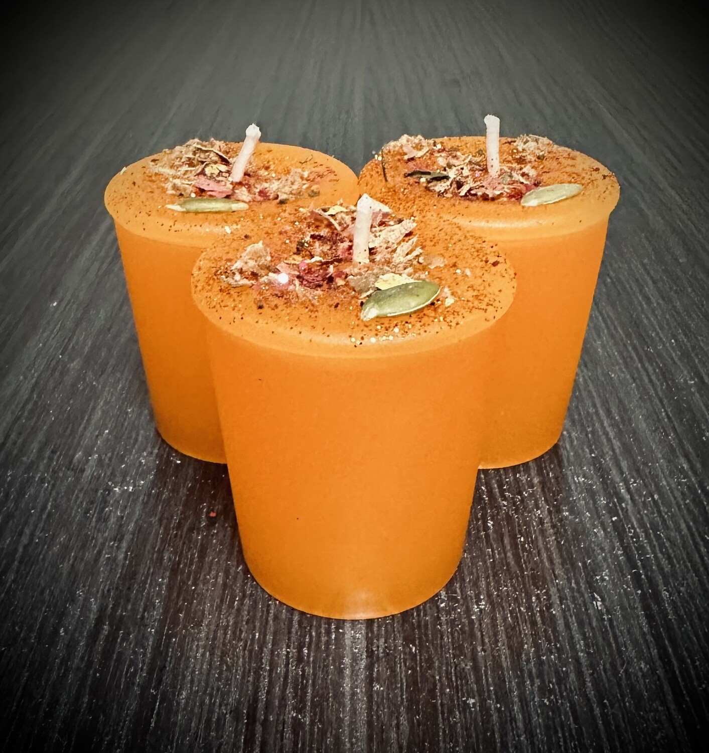 OSHUN ORISHA MAGICK Votive Candles (Set of 3)