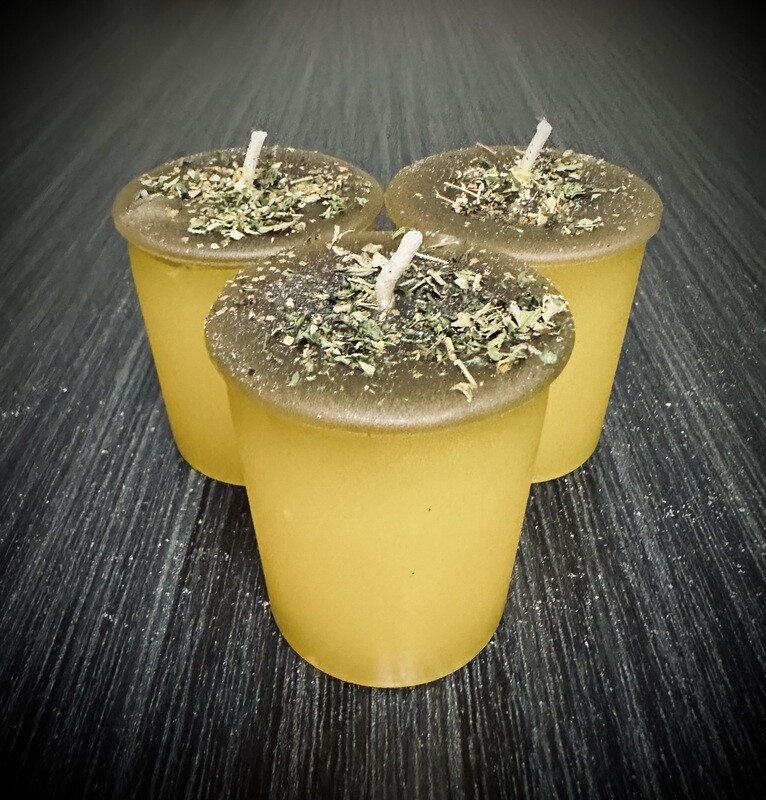 SAFE TRAVEL MAGICK Votive Candles (Set of 3)