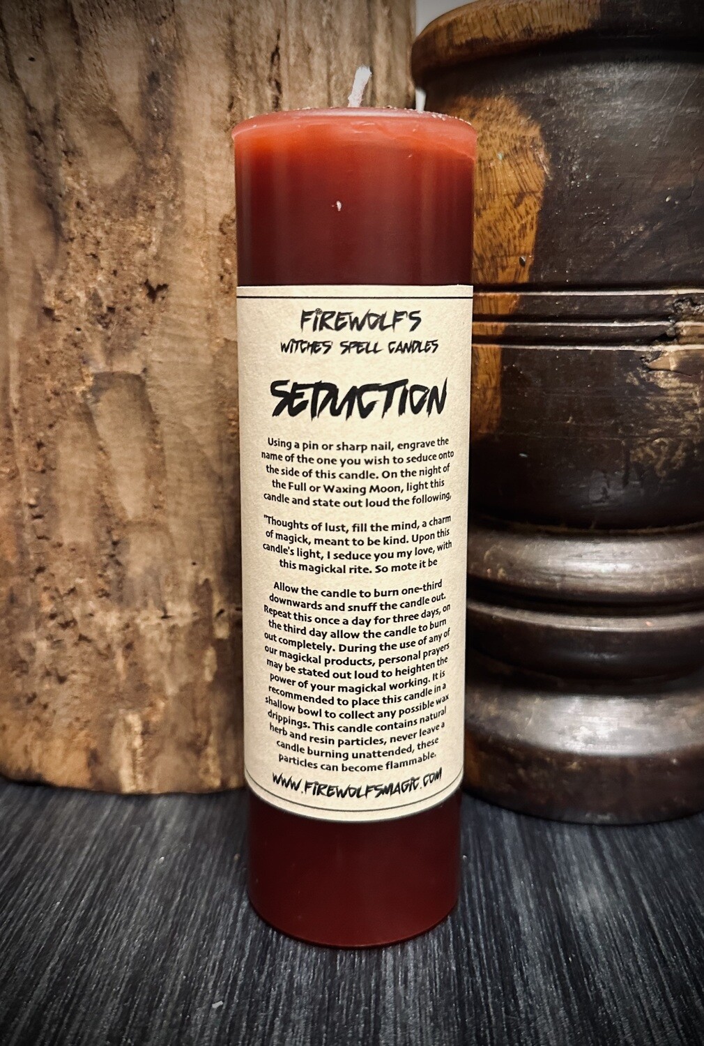 SEDUCTION MAGICK Pillar Candle