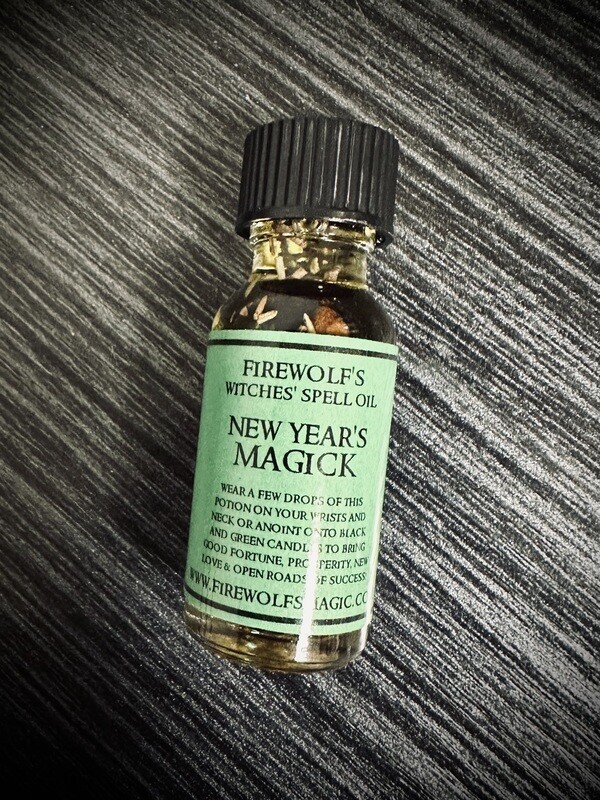 NEW YEARS MAGICK Ritual Potion NEW YEARS MAGICK Ritual Potion