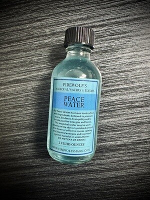 PEACE WATER Magickal Elixir