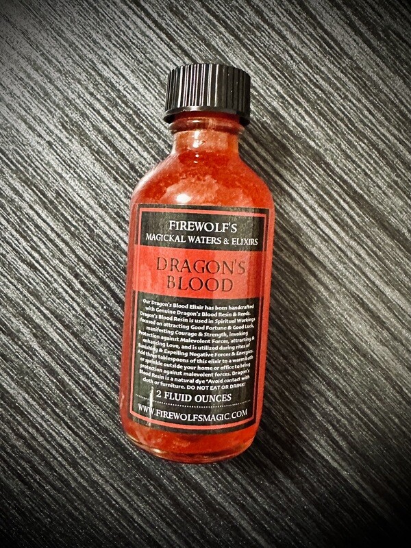 DRAGON’S BLOOD Magickal Elixir