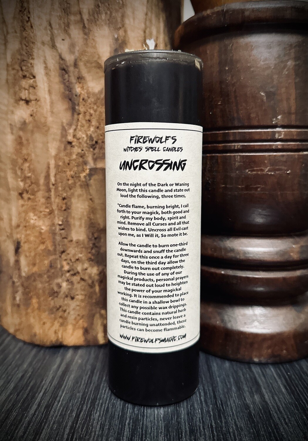 UNCROSSING Ritual Pillar Candle