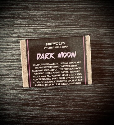 DARK MOON Witches' Magick Soap