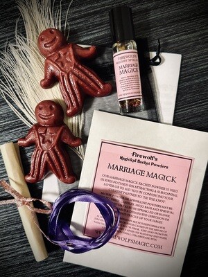 MARRIAGE MAGICK Wax Poppet Ritual Kit