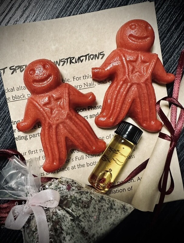 RECONCILIATION MAGICK Wax Poppet Ritual Kit