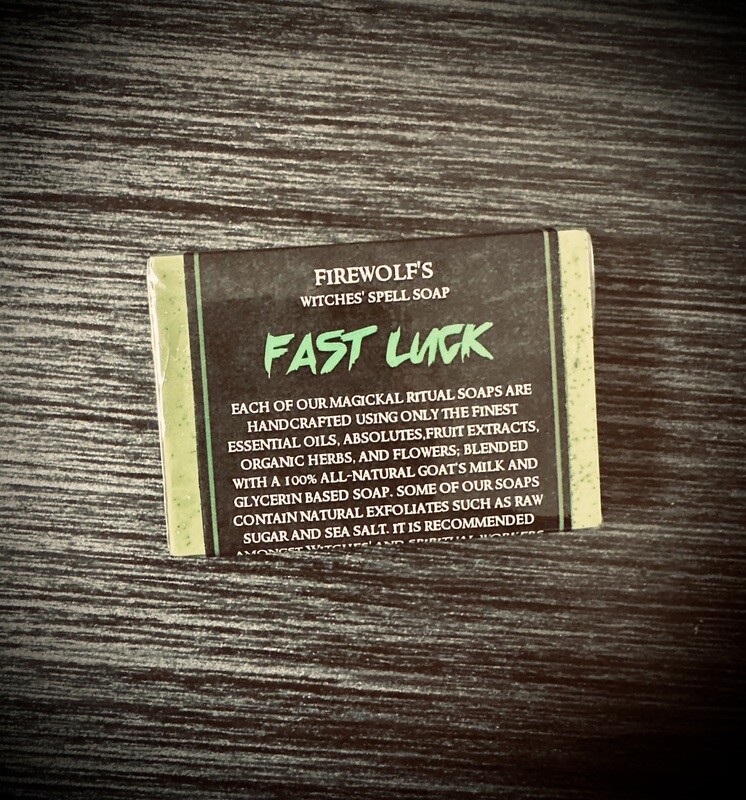 FAST LUCK Witches' Magick Soap