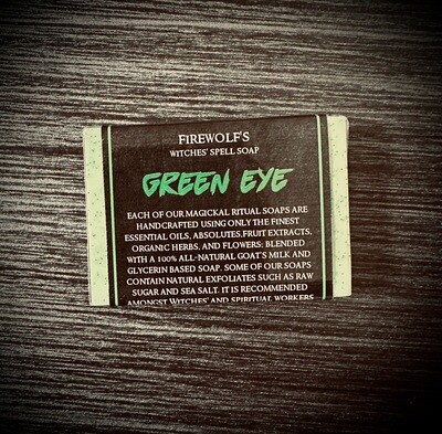 GREEN EYE MAGICK Witches' Magick Soap