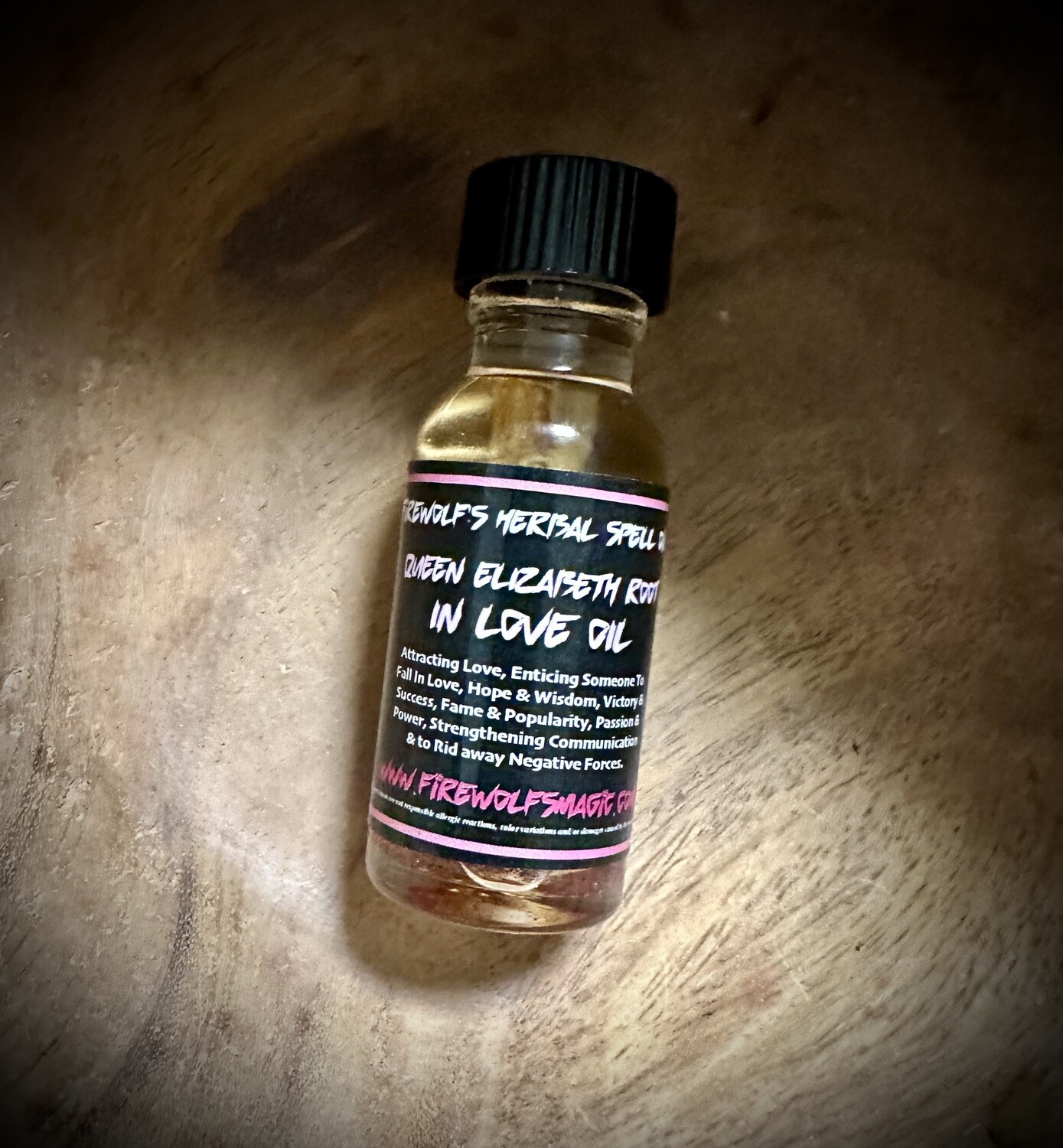 QUEEN ELIZABETH ROOT IN LOVE OIL